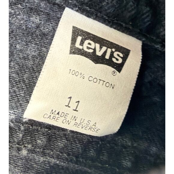 Vintage 90s Levi's High Waist Taper Jeans Black Women's Made USA - Picture 5 of 9